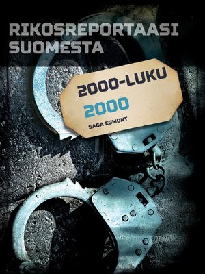 cover image of Rikosreportaasi Suomesta 2000